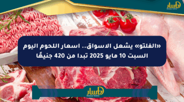 «الفلتو» يشعل الأسواق.. أسعار اللحوم اليوم السبت 10 مايو 2025 تبدأ من 420 جنيهًا